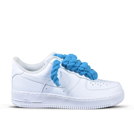 Air Force 1 Low Custom Rope Alb Albastru