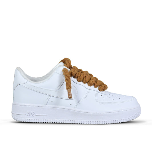 Air Force 1 Low Custom Rope Alb Maro