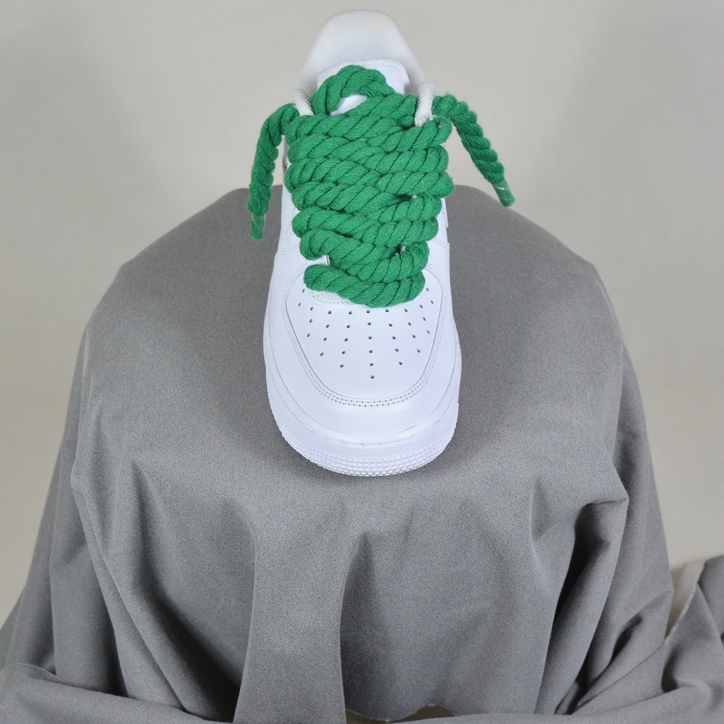Air Force 1 Low Custom Rope Alb Verde Deschis