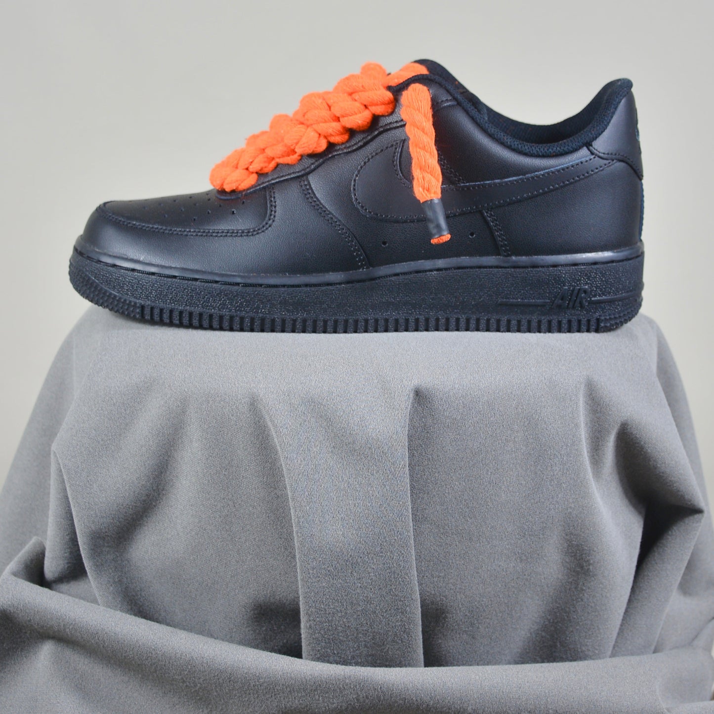 Pantofi Sport Nike Air Force 1 Low Rope Laces Orange Pulse