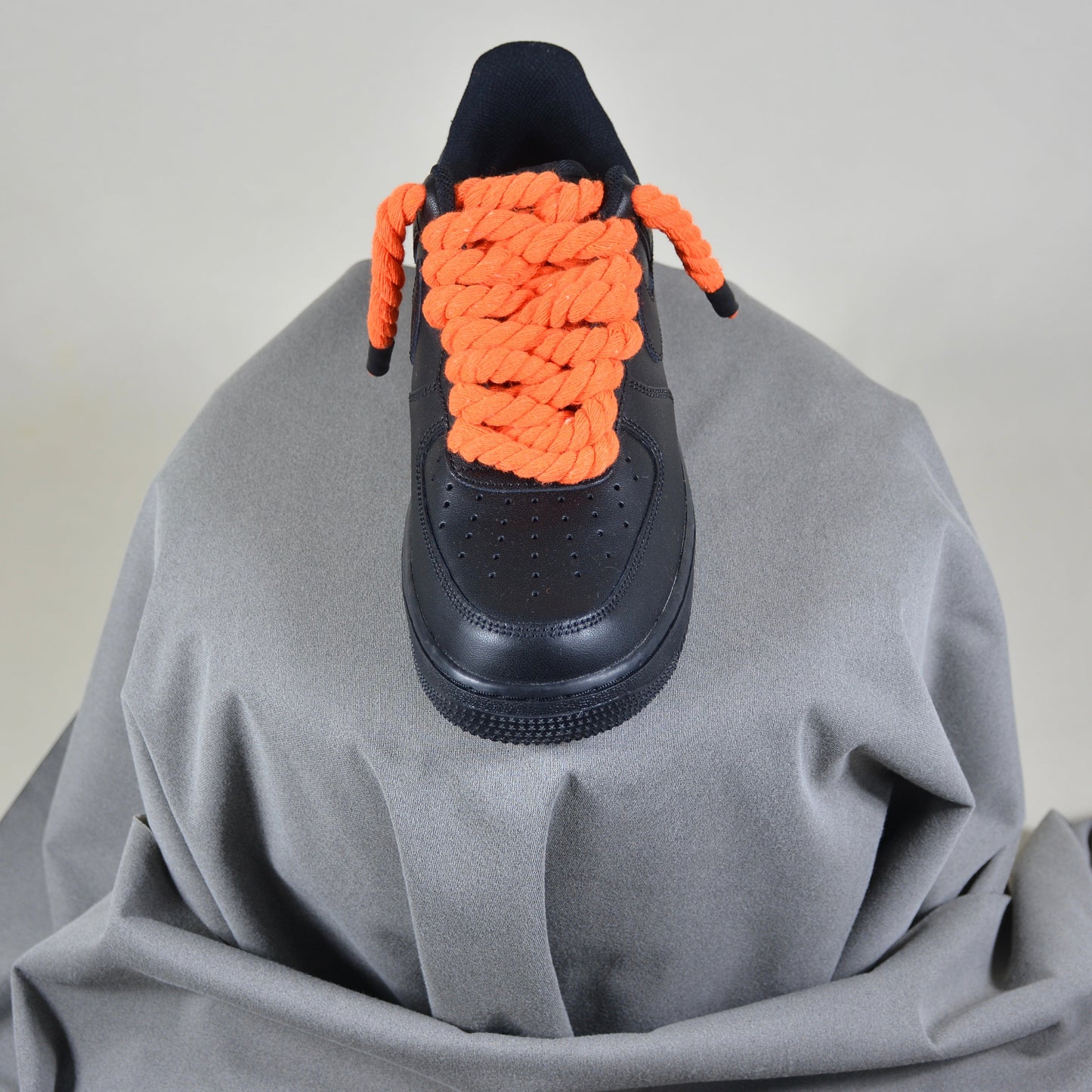Pantofi Sport Nike Air Force 1 Low Rope Laces Orange Pulse