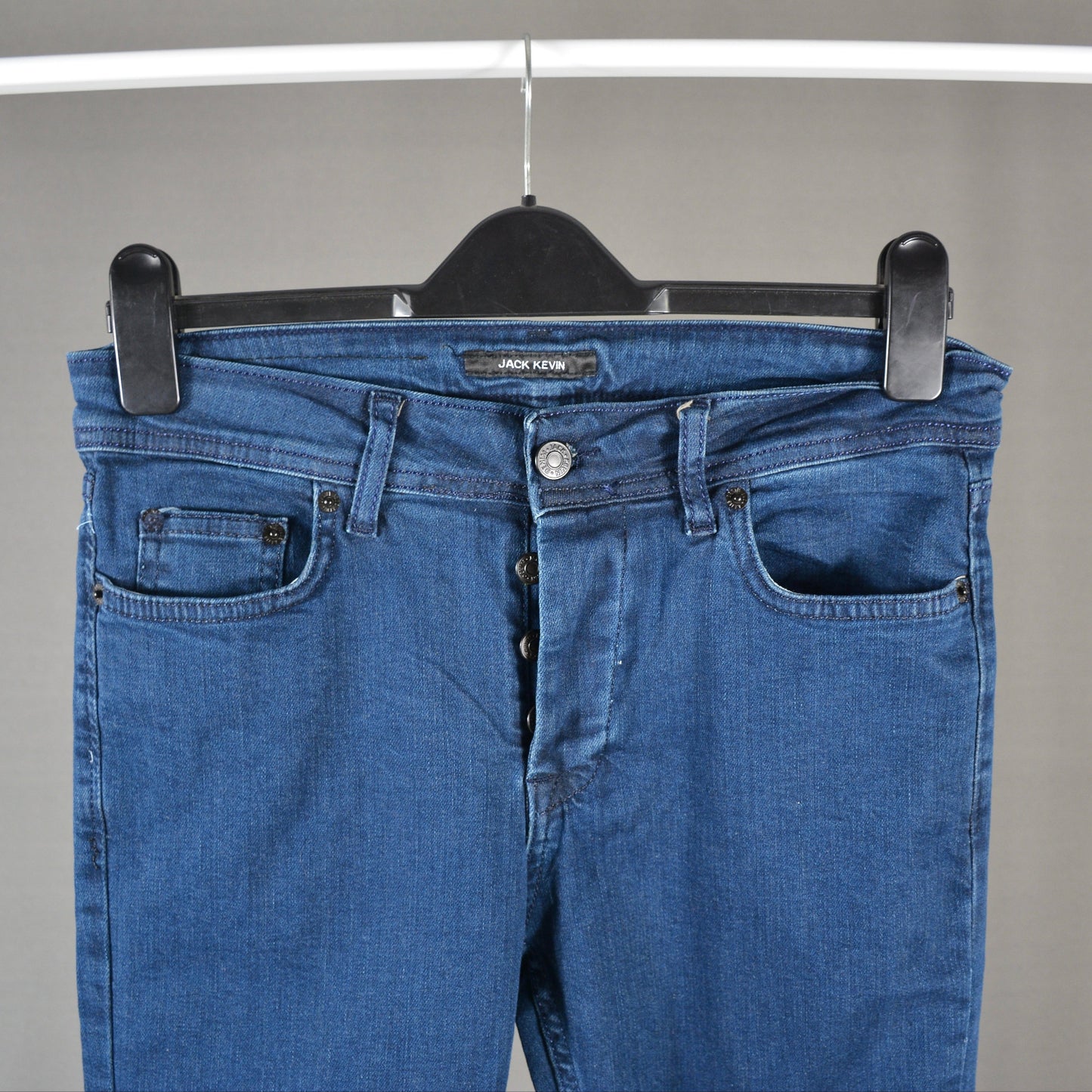 Blugi Lungi Skinny Denim Albastru