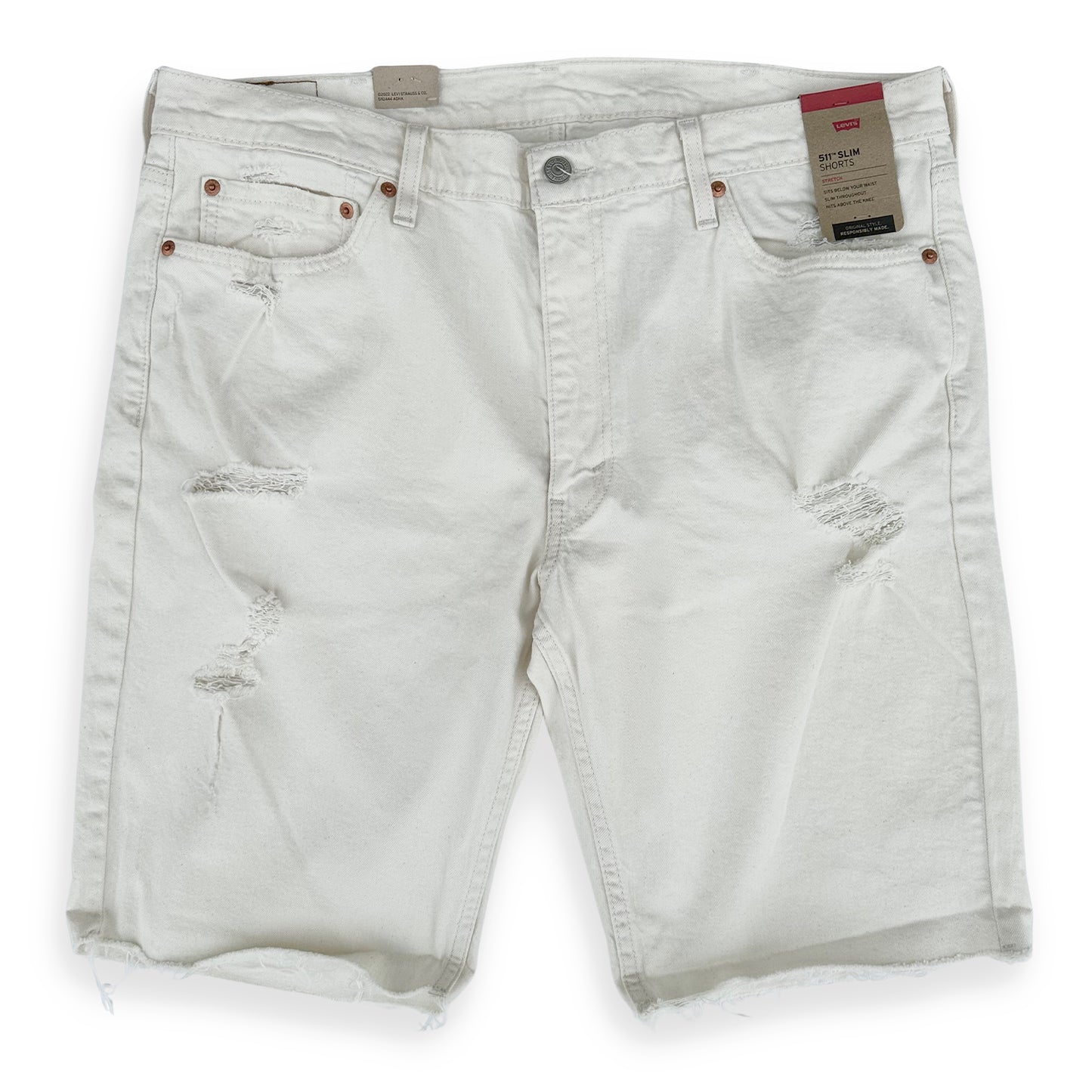 Blugi scurti Levis Beige