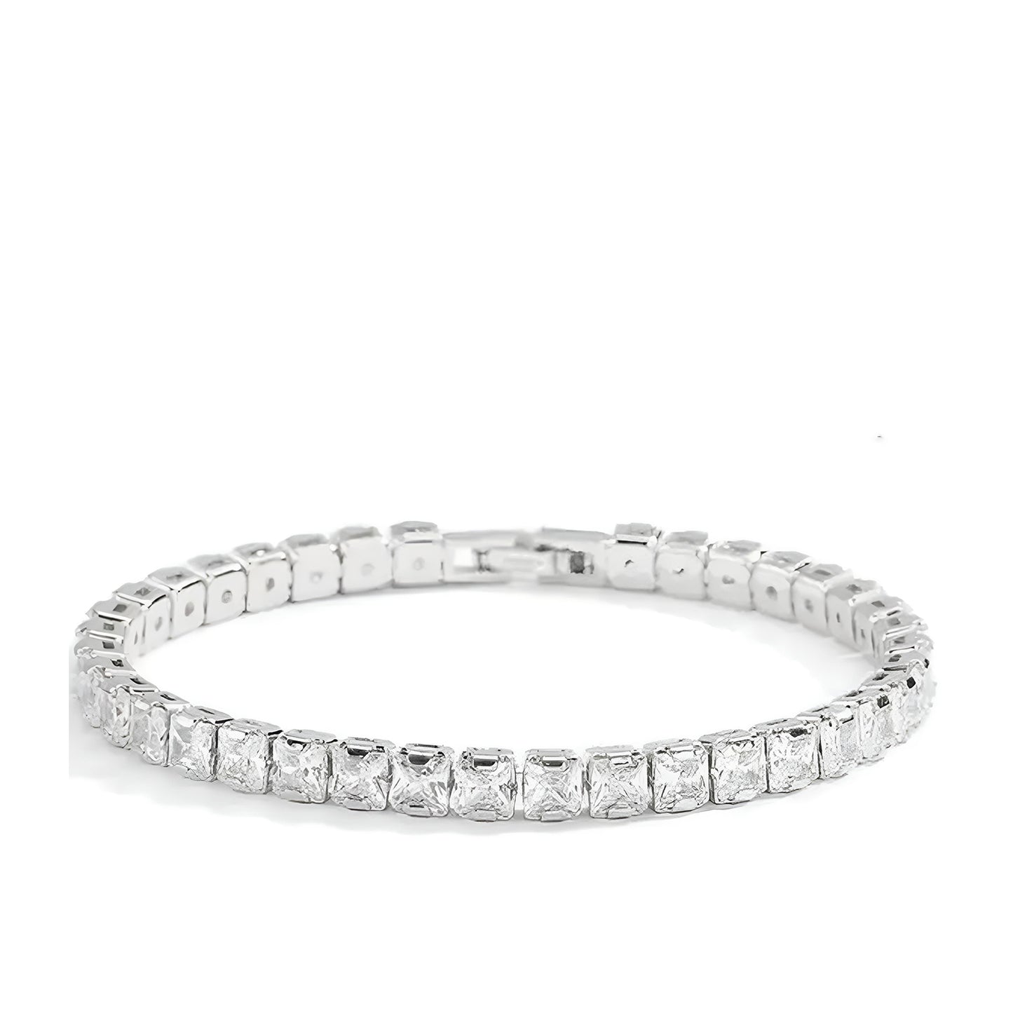 Bratara Tennis Cubic Argint