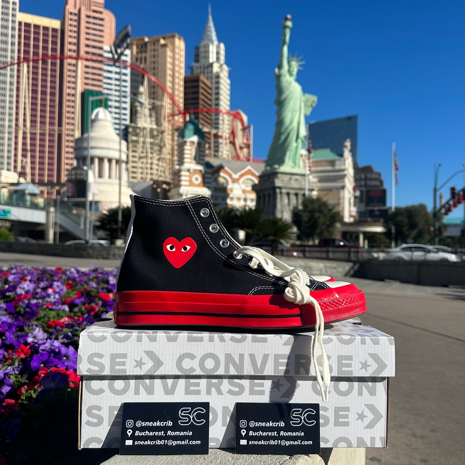 Adidas Commes Des Garcons Negru Rosu