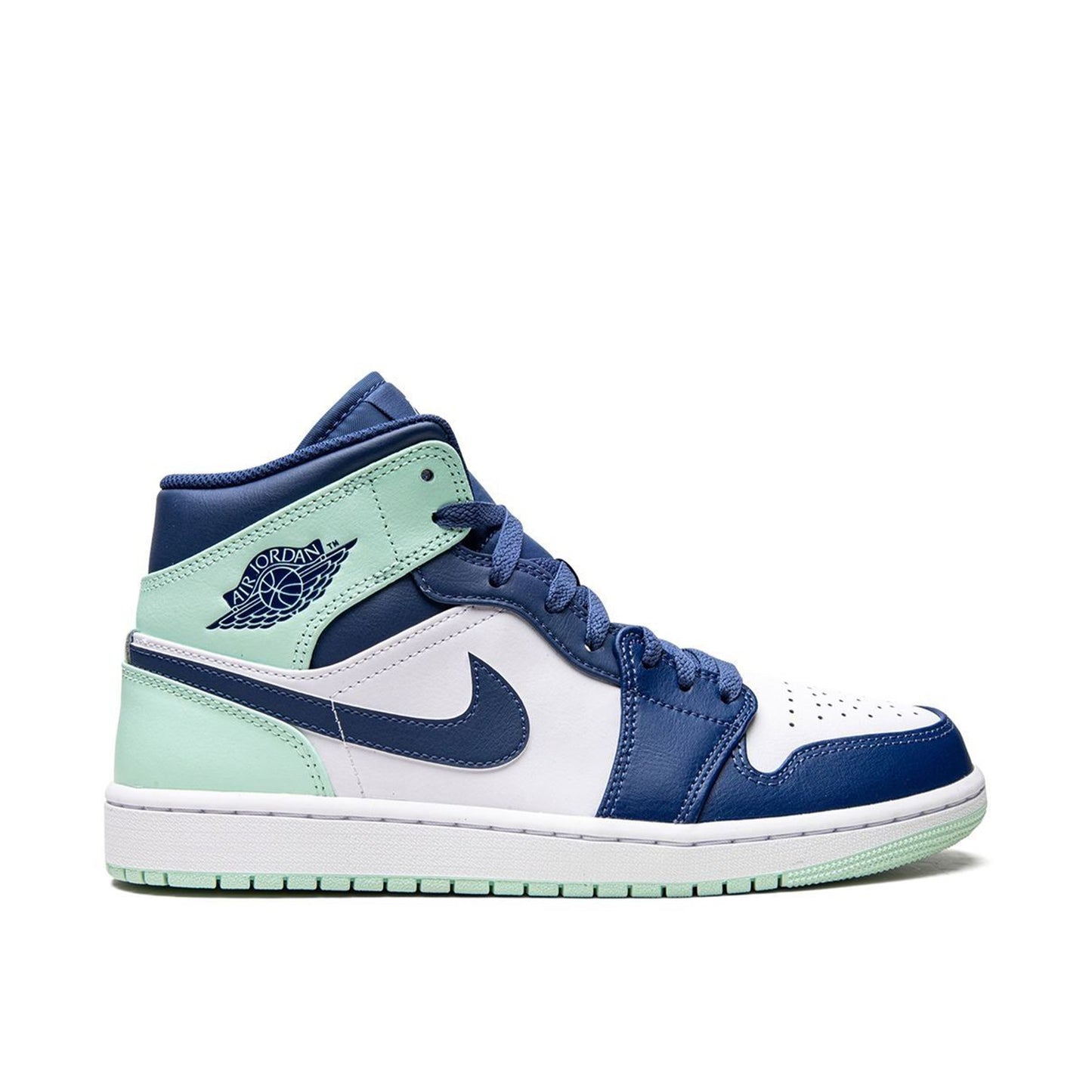 Air Jordan 1 Mid Mystic Navy Mint