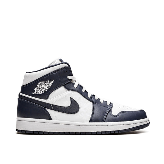 Jordan 1 Mid Obsidian Gold