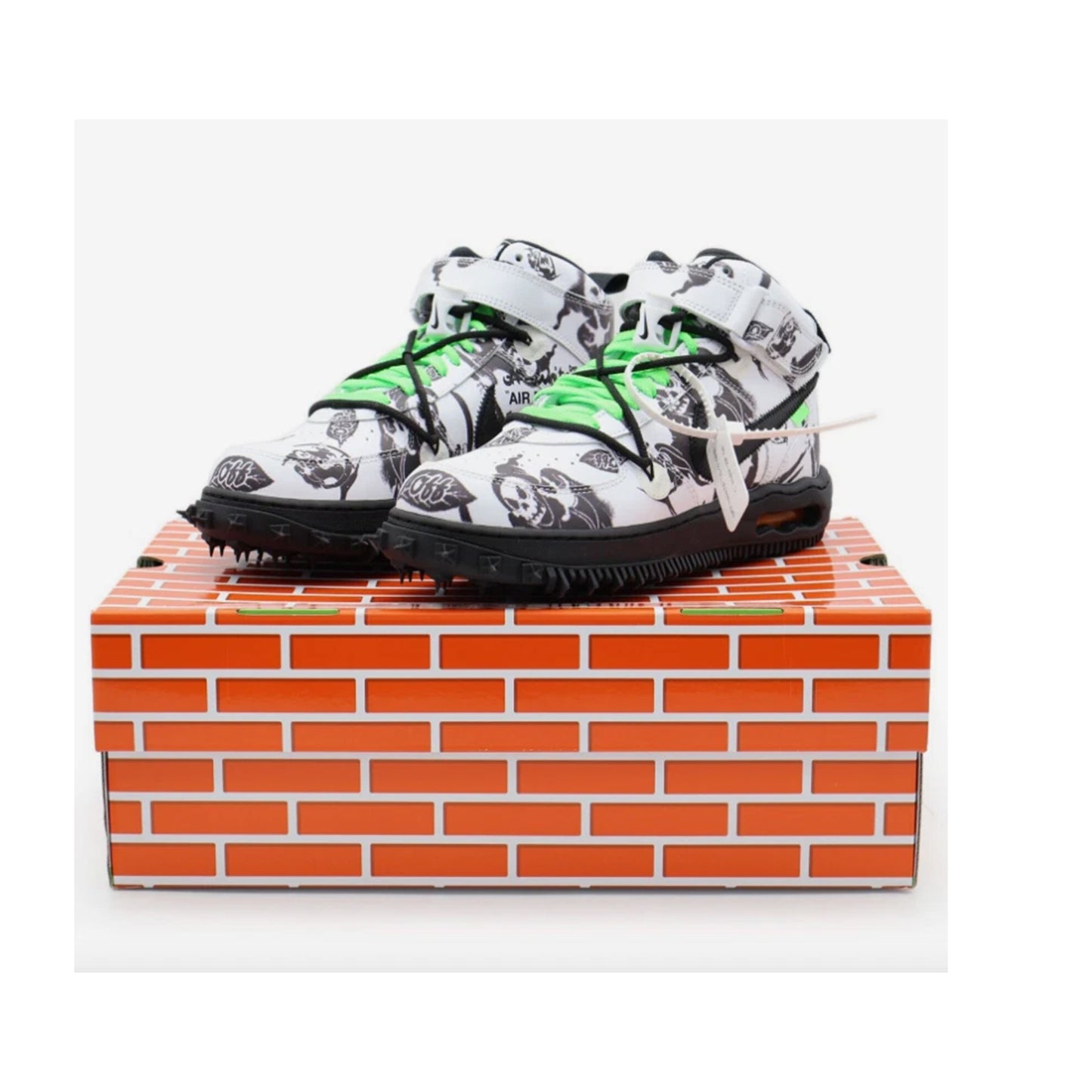 Pantofi Sport Nike Air Force 1 Mid x Off-White Grim Reapper