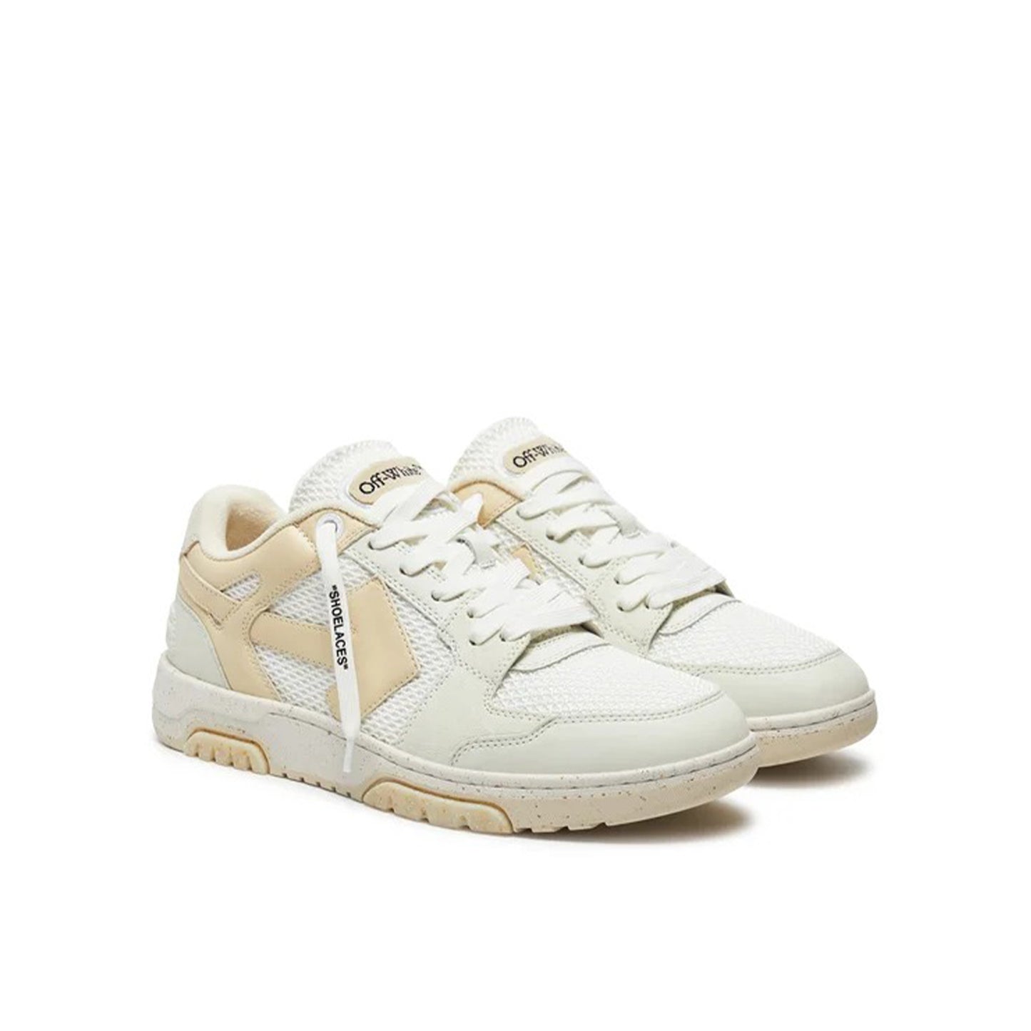 Pantofi Sport Off-White Out Of Office Low Bej- Cream White