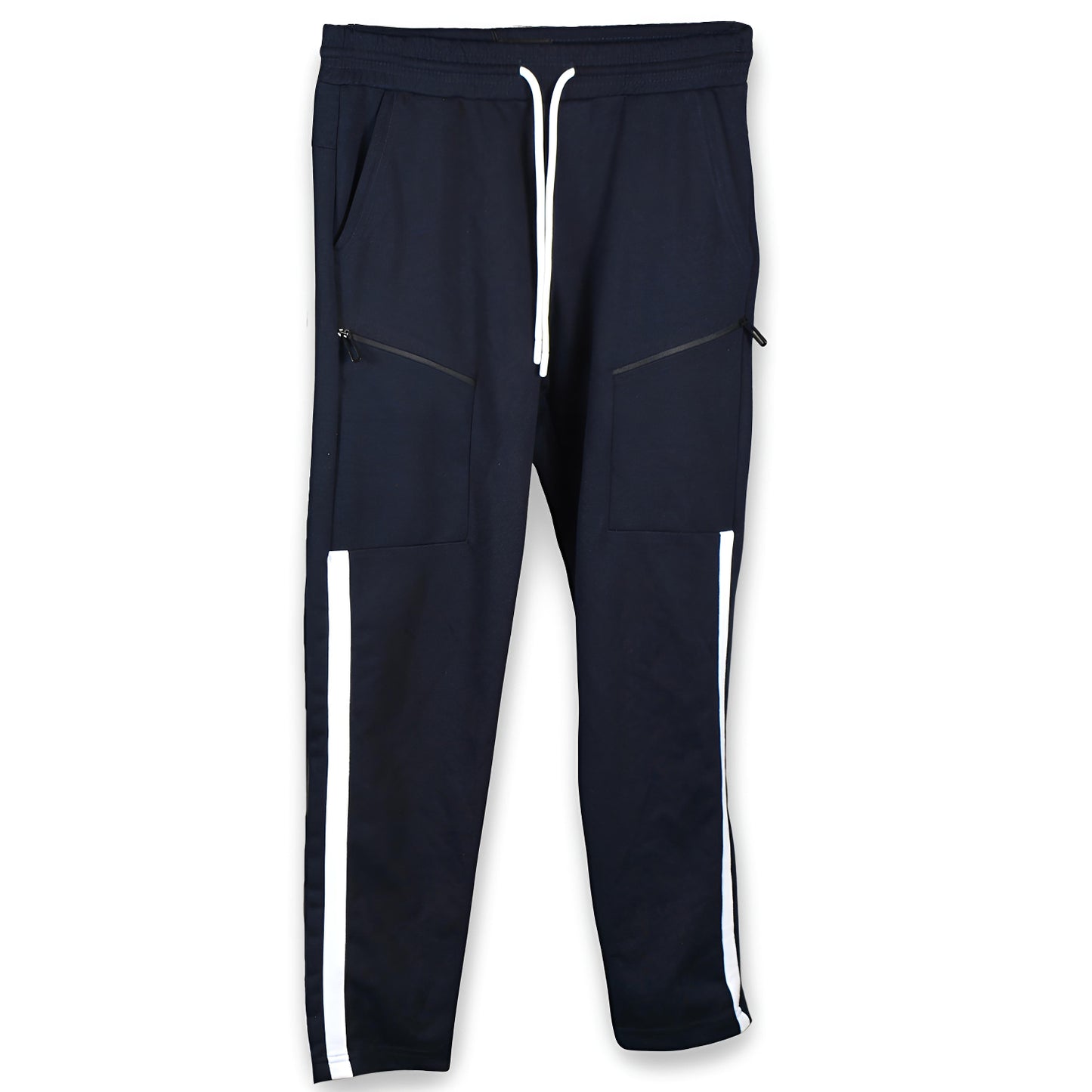 Pantaloni Casual Albastru cu Dung