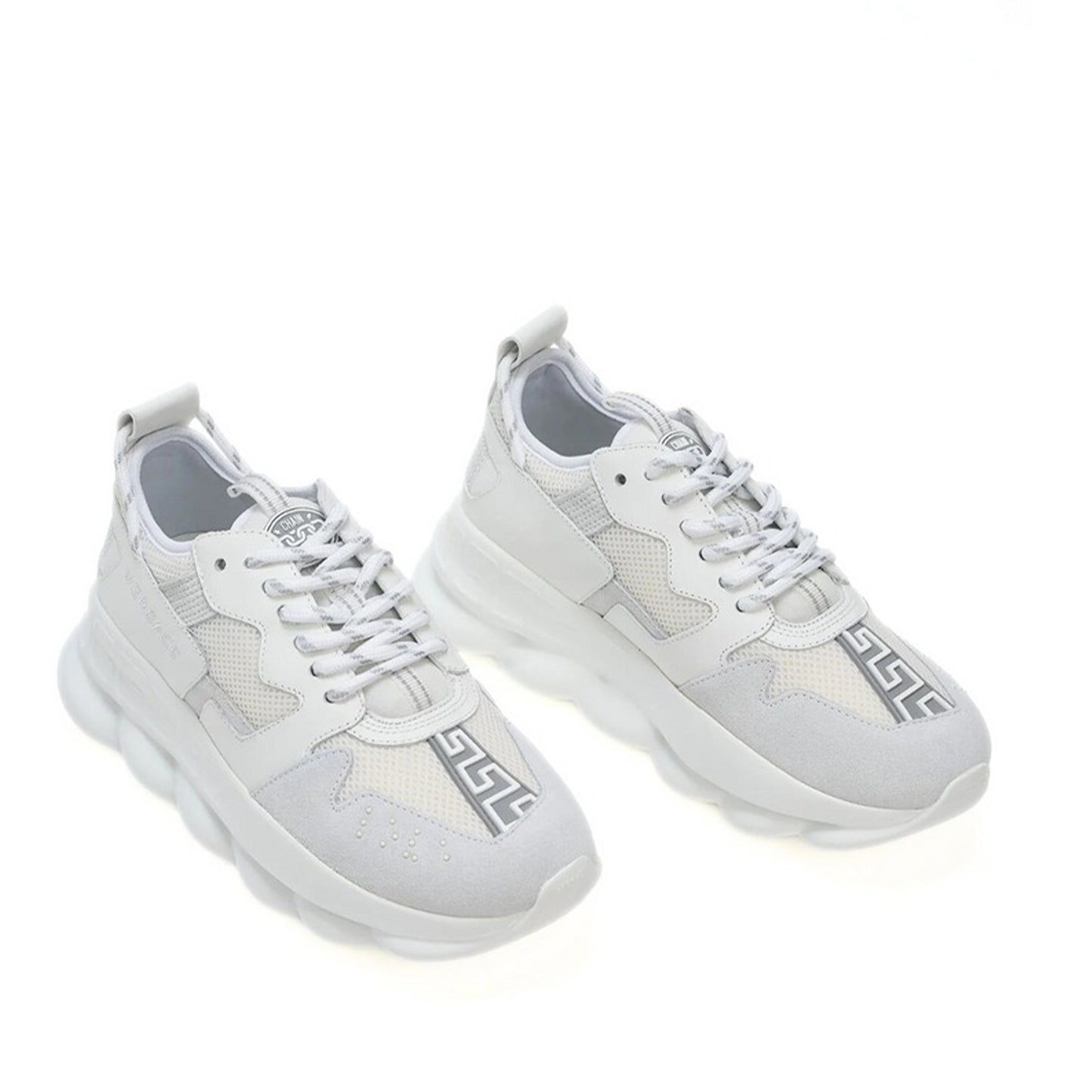 Pantofi Sport Versace Chain Reaction V3 Alb-Full White-Grey