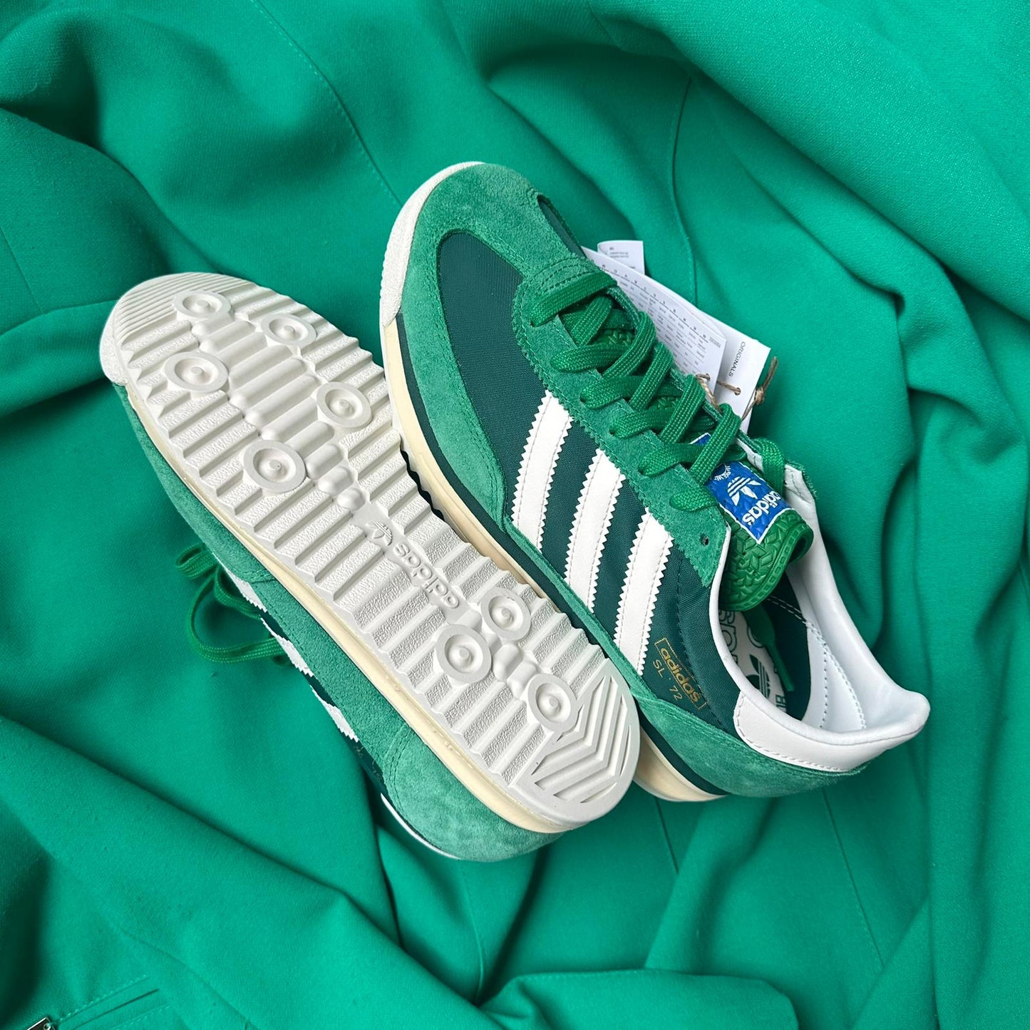 Pantofi Sport Adidas SL 72 Verde Collegiate Green Core White JH8643