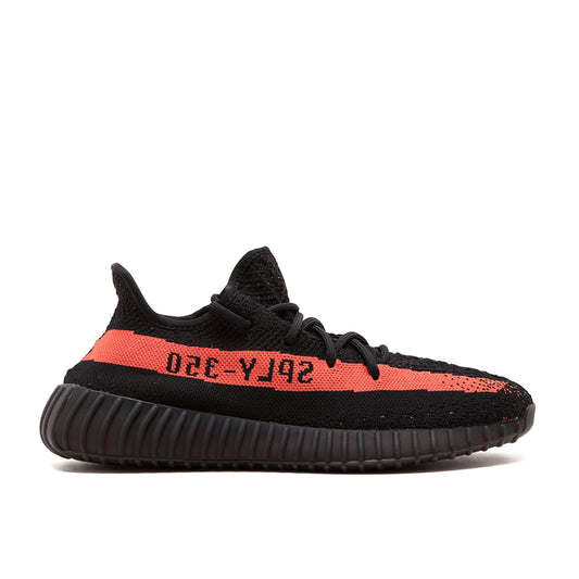 Adidas Yeezy Boost Red Stripe Core Black