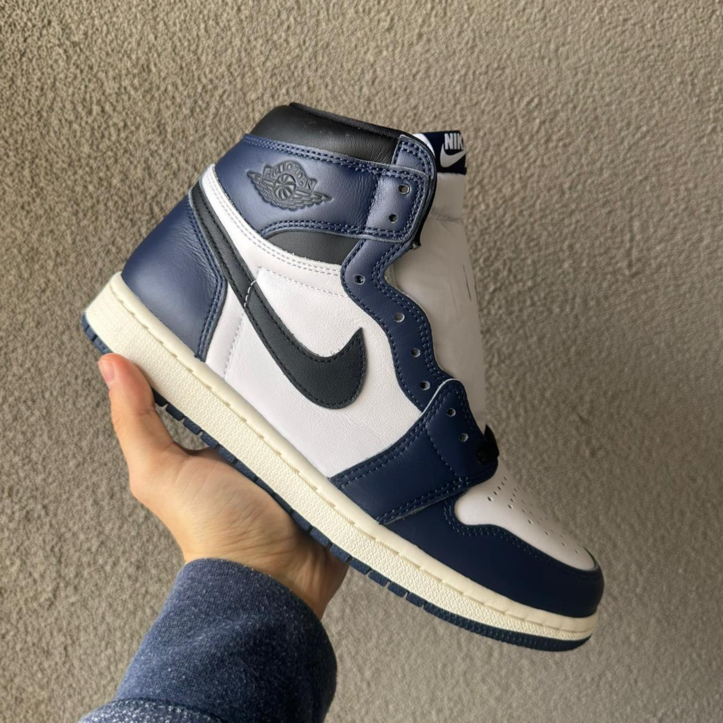 Pantofi Sport Air Jordan 1 High Midnight Navy