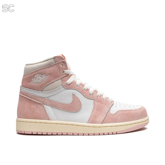 Pantofi Sport Air Jordan 1 High Washed Pink Roz