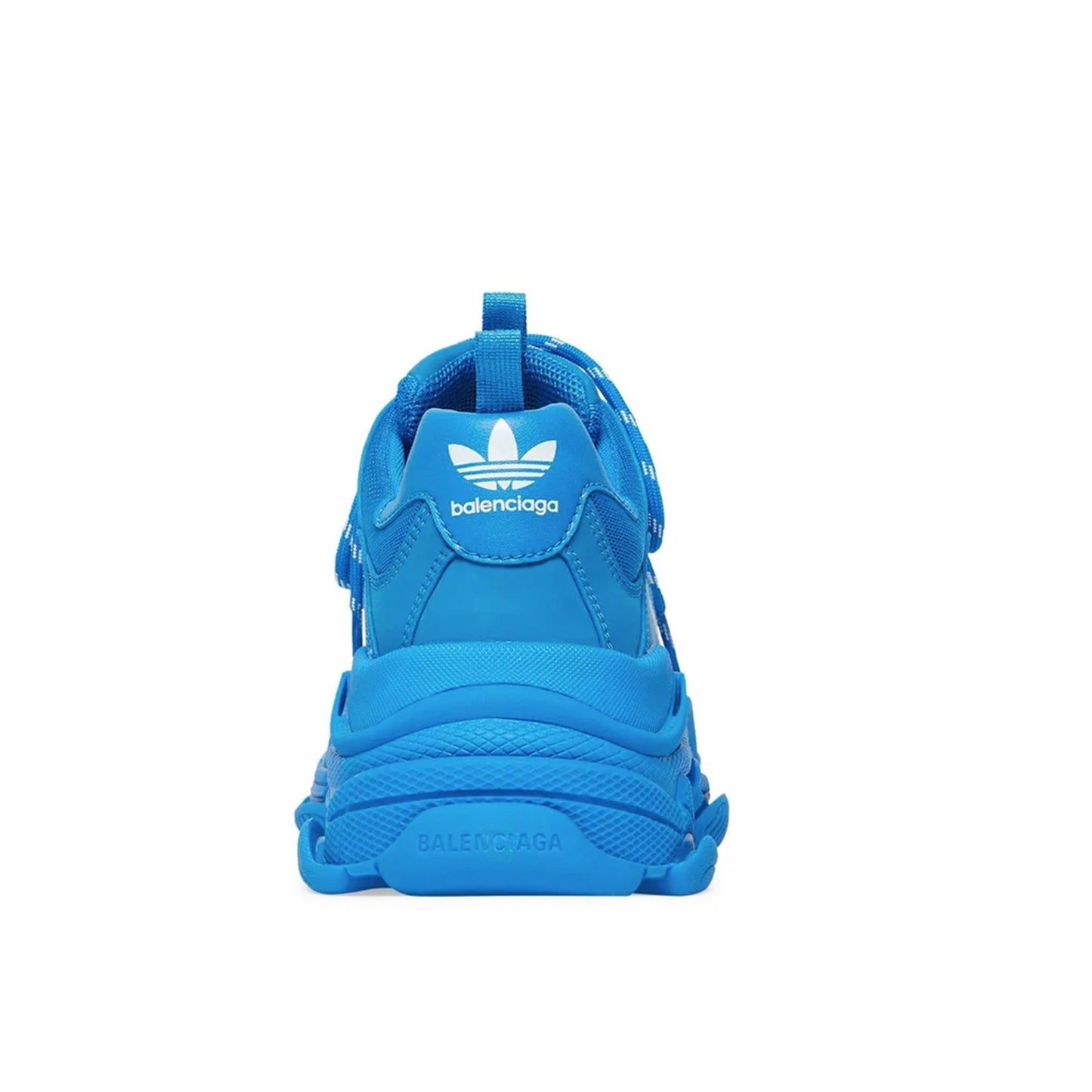 Pantofi Sport Balenciaga Triple S x Adidas Blue White Albastru