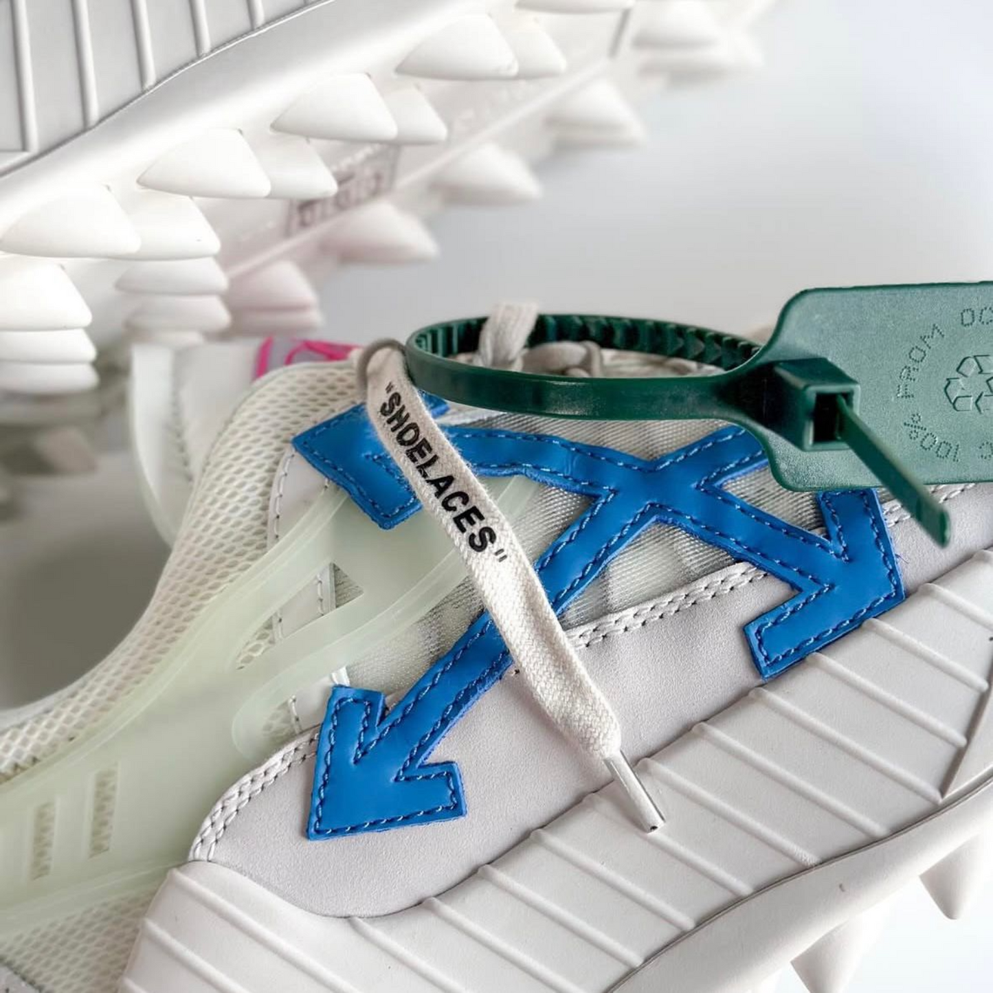 Pantofi Sport Off-White Odsy-1000 White Blue Cream