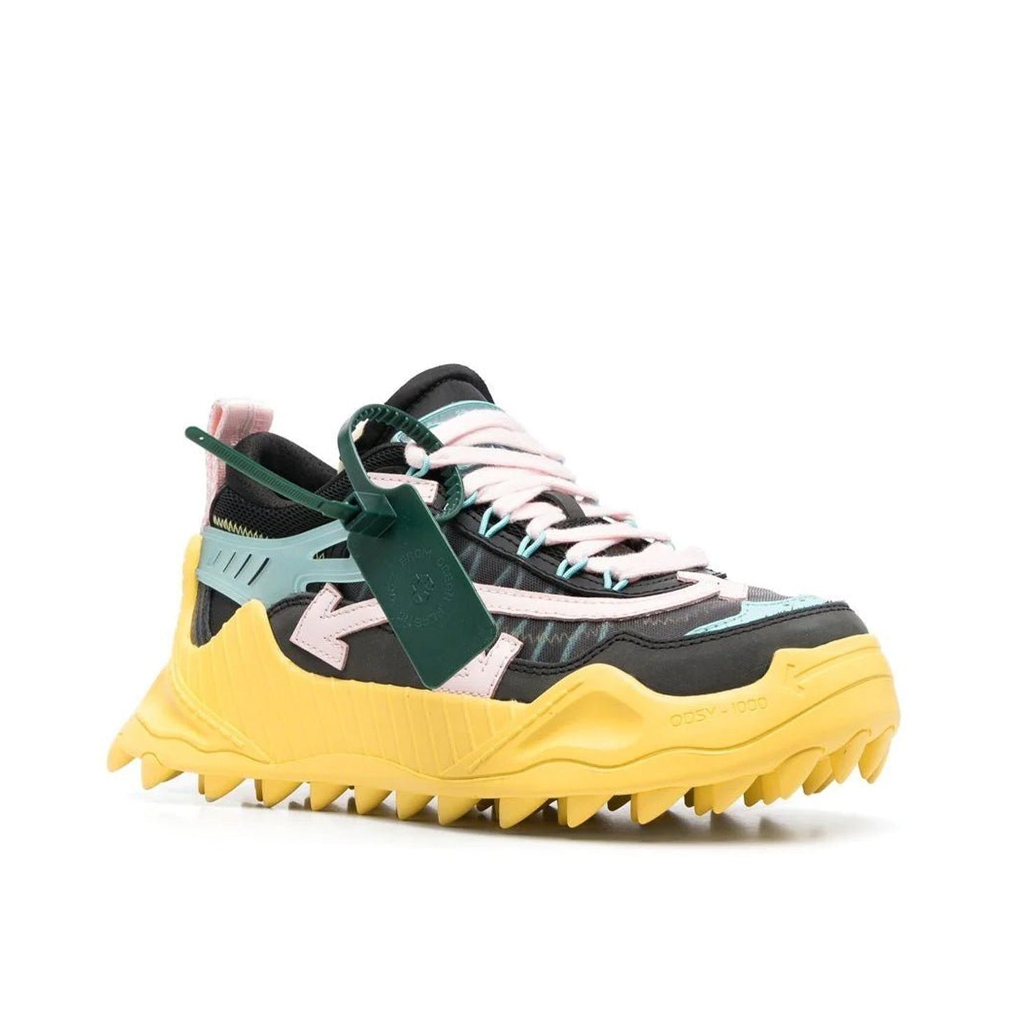 Pantofi Sport Off-White Odsy-1000 Black Yellow Pink