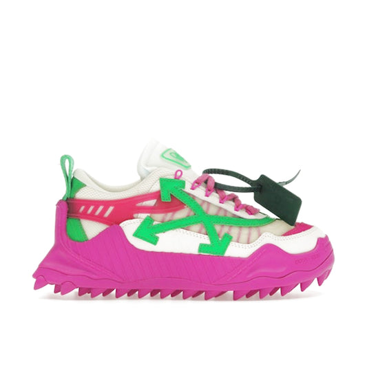 Pantofi Off-White Odsy-1000 Fuchsia Green