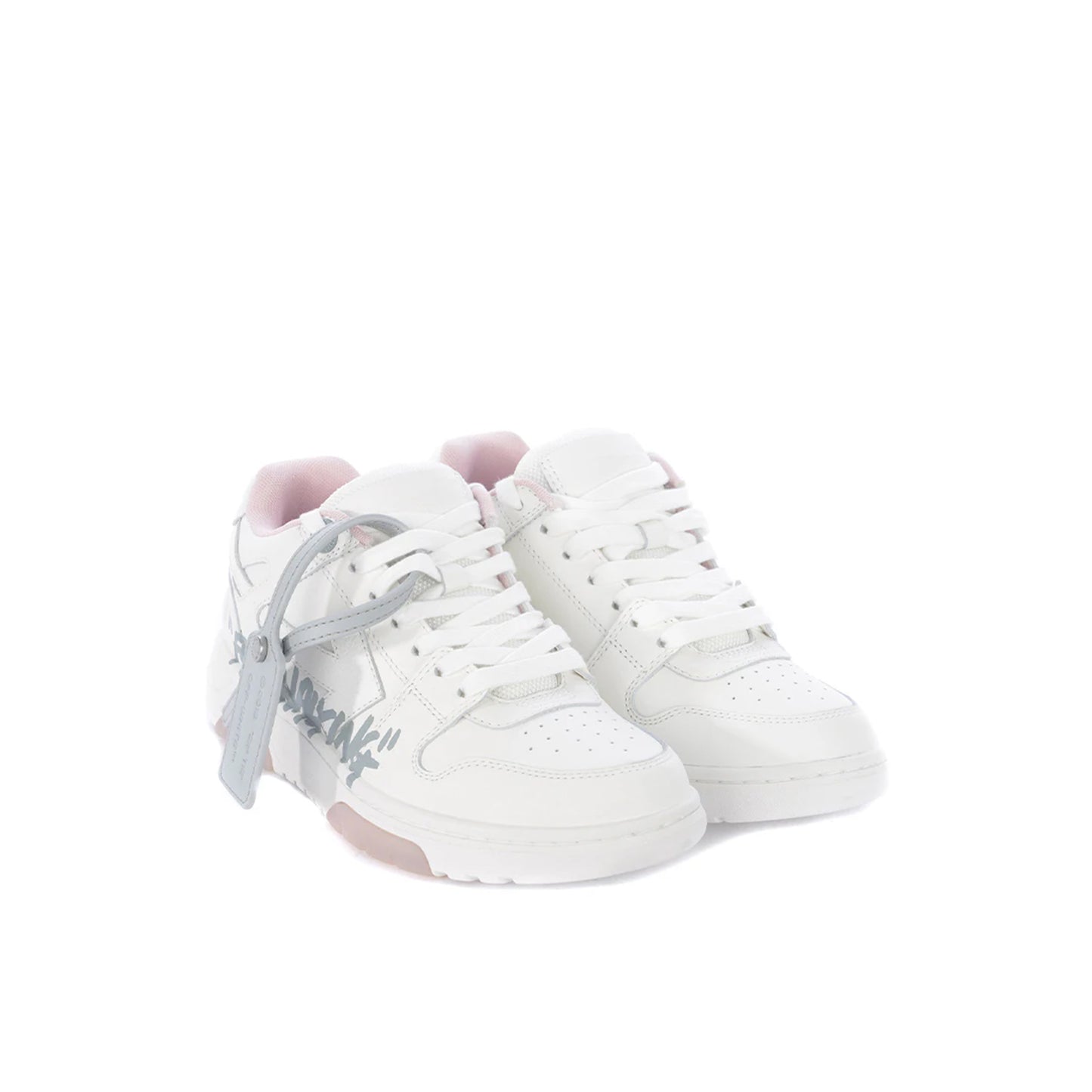 Pantofi Sport Femei Off-White Out Of Office Low Roz Gri deschis