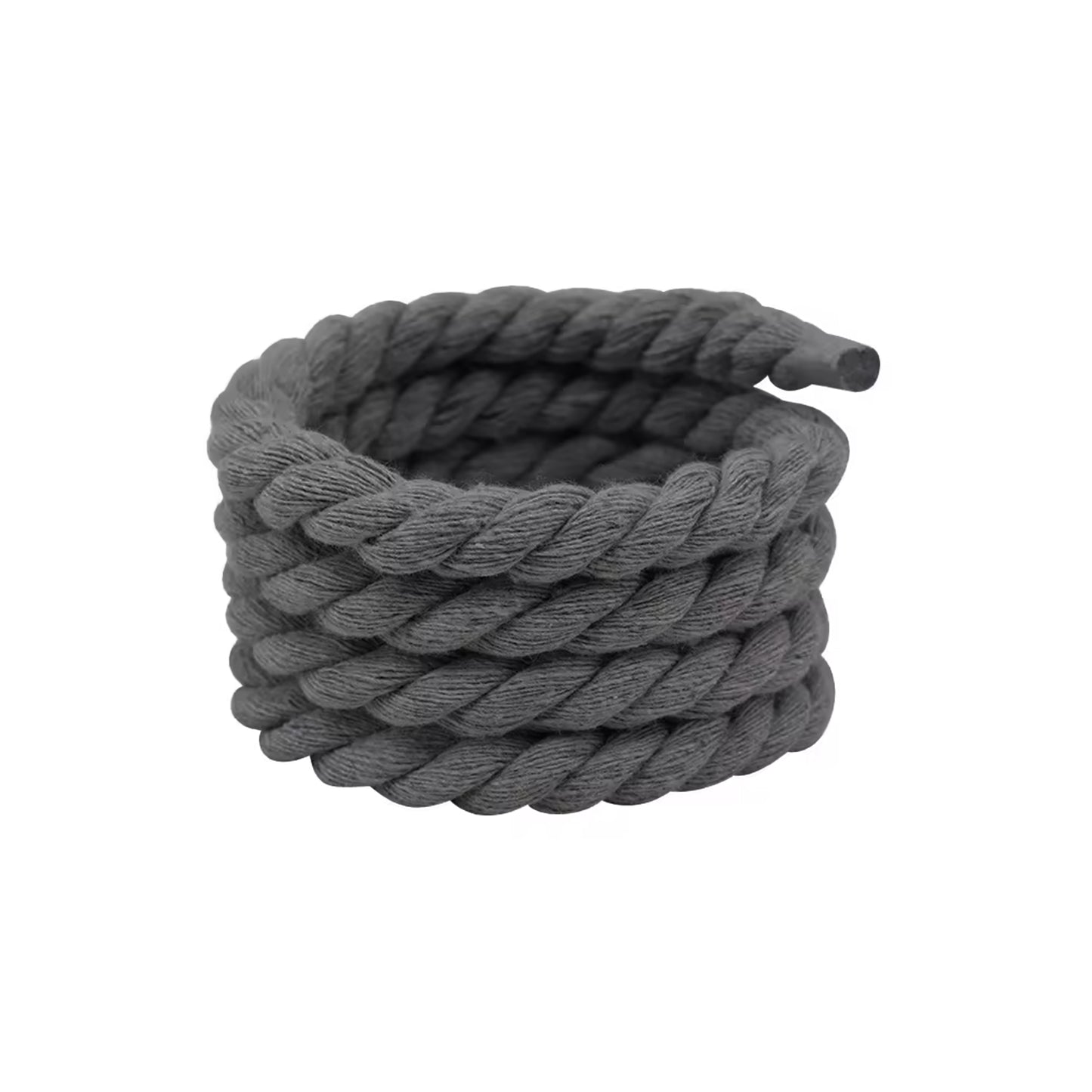 Sireturi grose-Rope Laces 1mm pentru custom-ul Air Force 1 Low Dark Grey
