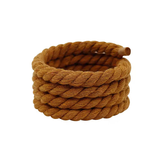 Sireturi grose-Rope Laces 10 mm pentru custom-ul Nike Air Force 1 Low Maro