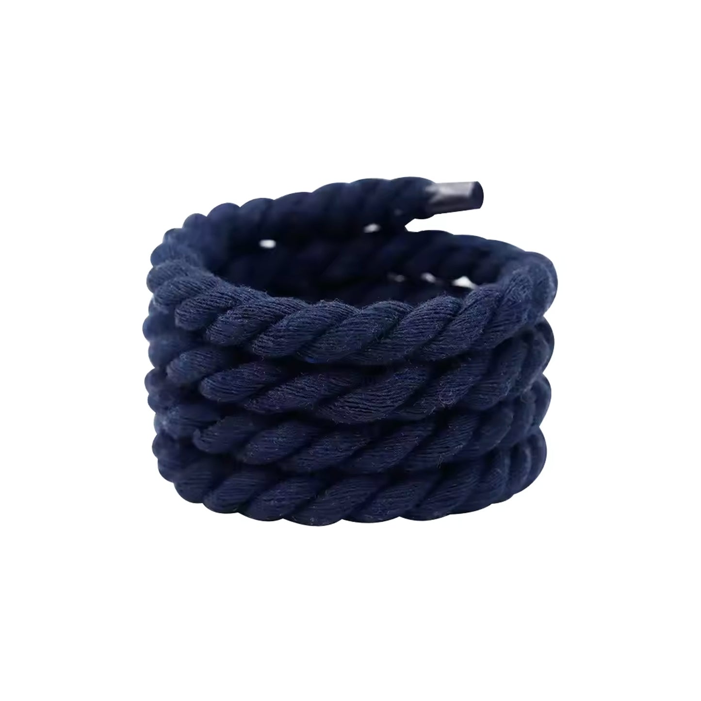Sireturi grose-Rope Laces 10 mm pentru custom-ul Nike Air Force 1 Low Navy Blue