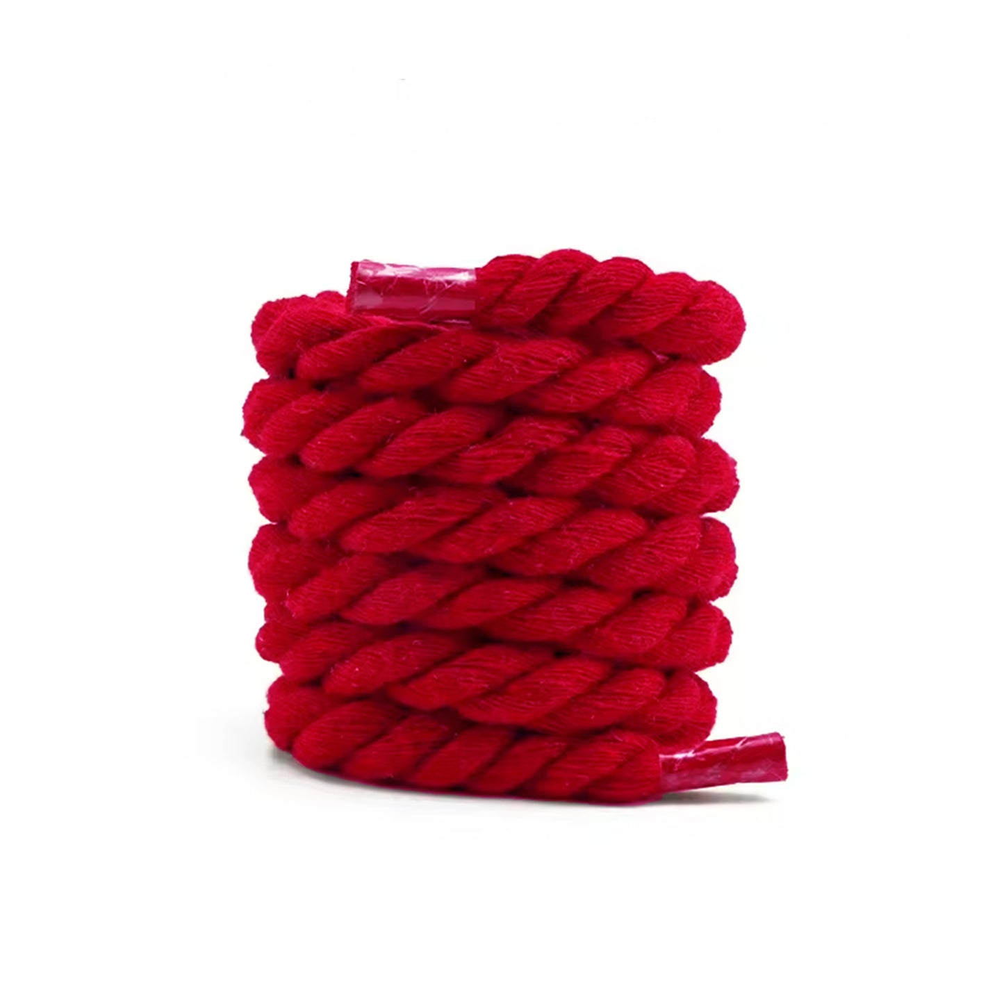 Sireturi grose-Rope Laces 10 mm pentru custom-ul Air Force 1 Low-Red