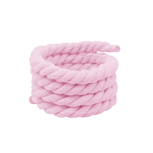 Sireturi grose-Rope Laces 10 mm pentru custom-ul Nike Air Force 1 Low-Roz