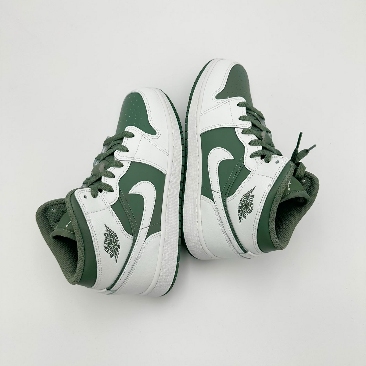 Pantofi Sport Air Jordan 1 Mid Vintage Green Verde Khaki DQ8423-107