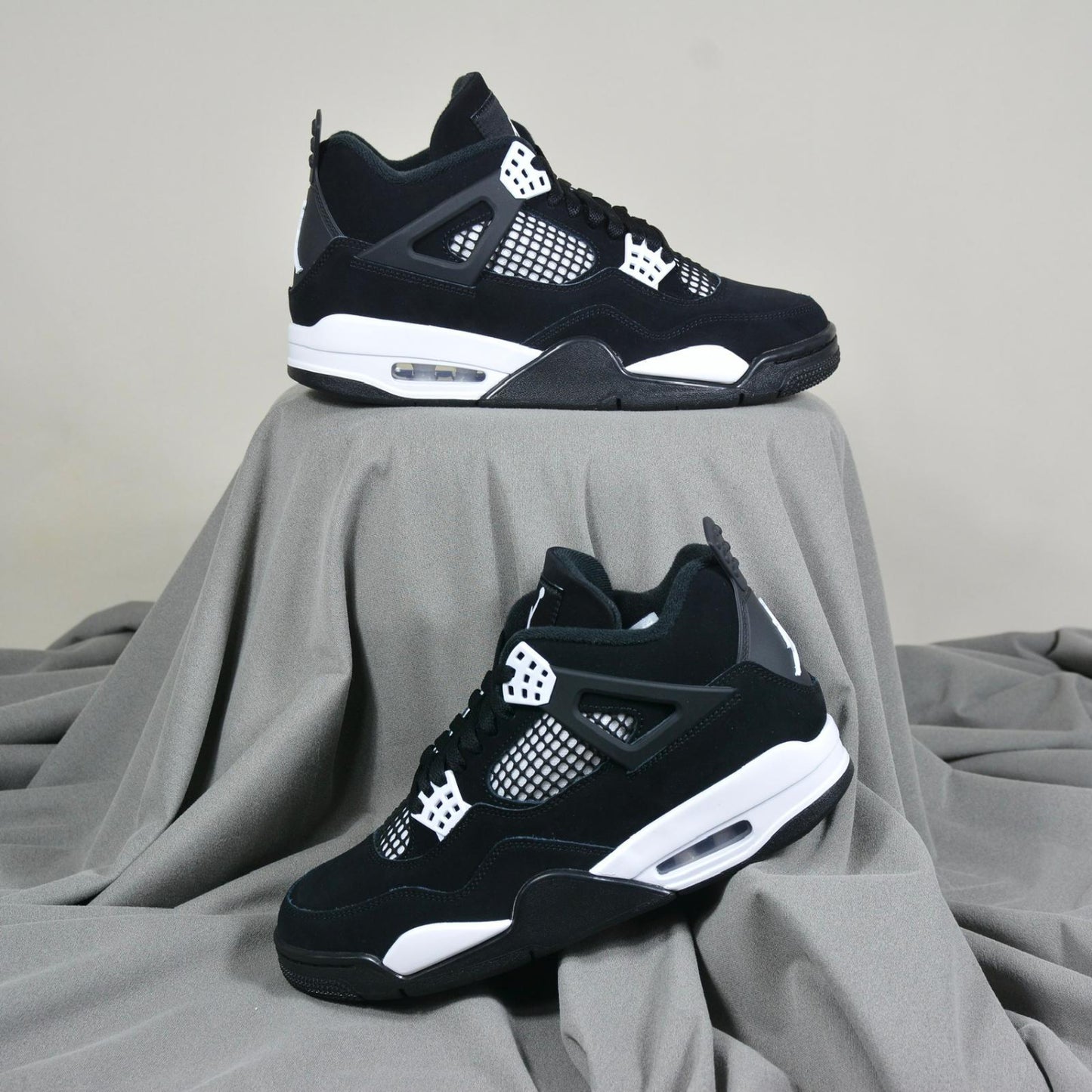 Pantofi Sport Air Jordan 4 Retro White Thunder FQ8138001