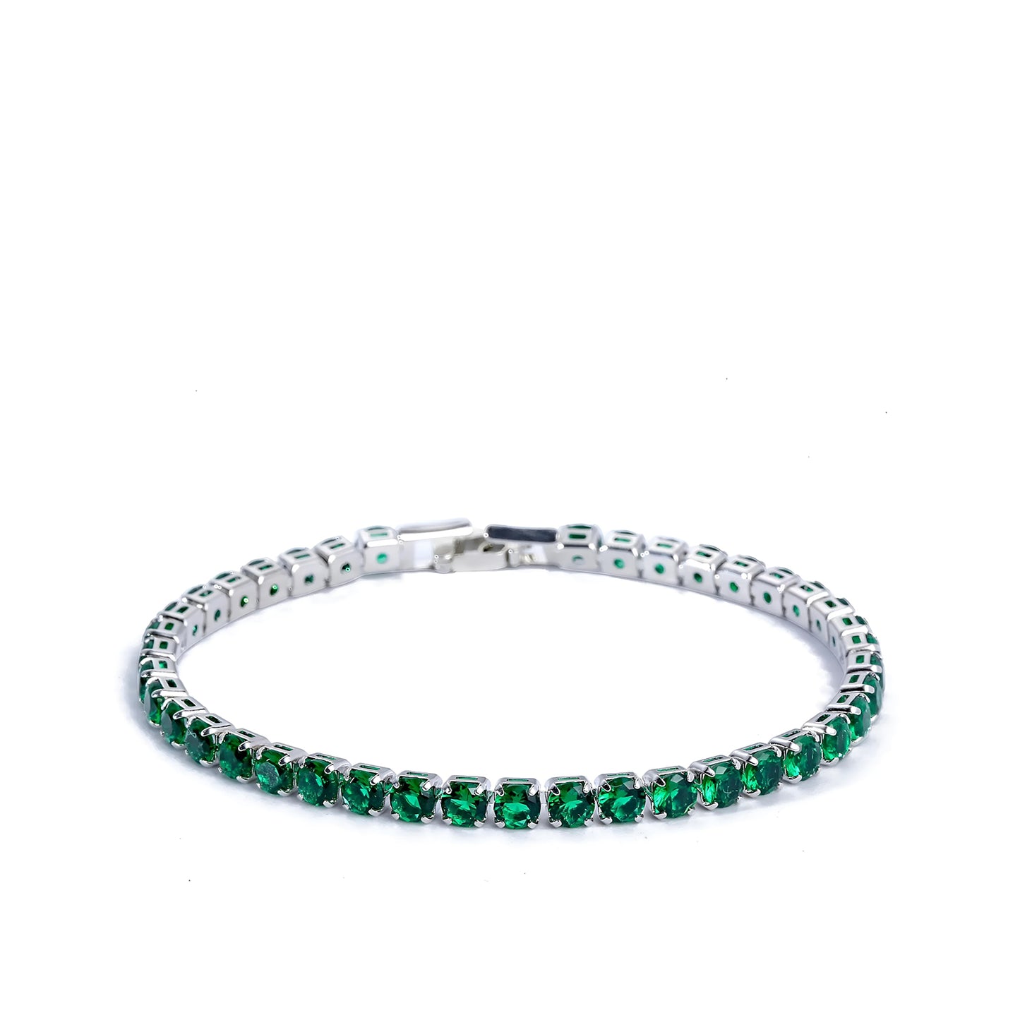 Bratara Tennis Verde Rolex