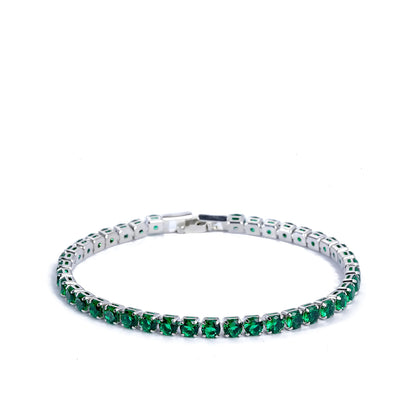 Bratara Tennis Verde Rolex