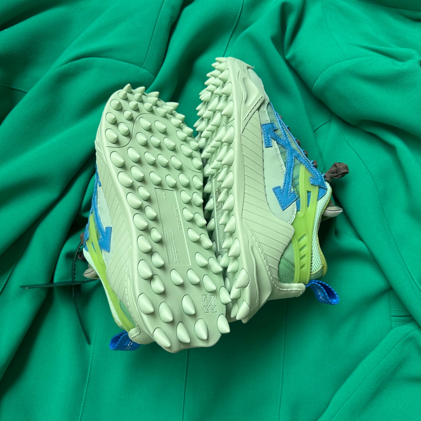 Pantofi Off-White Odsy-1000 Verde OWIA180F21FAB0025045