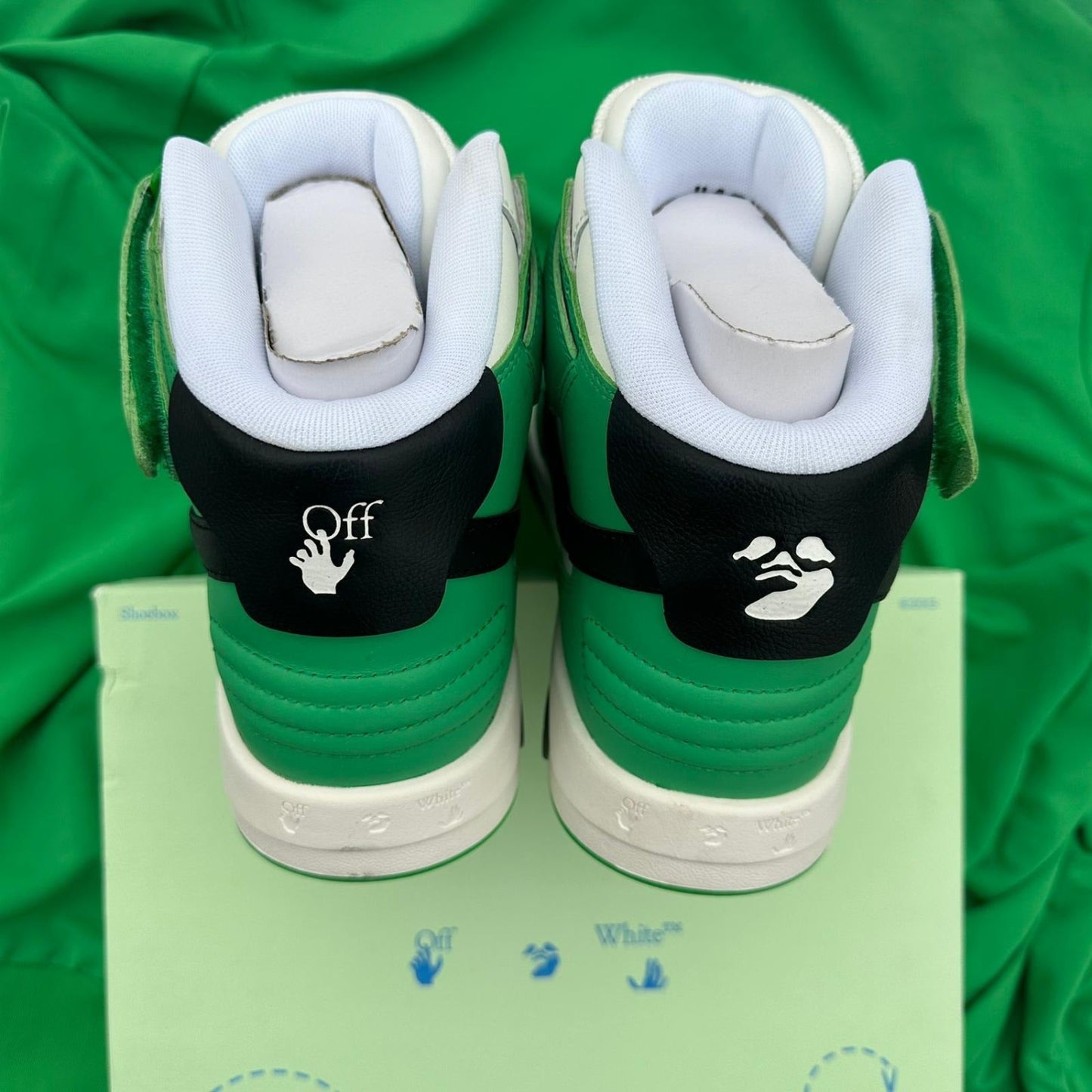 Pantofi Sport Off-White Out Of Office High Verde