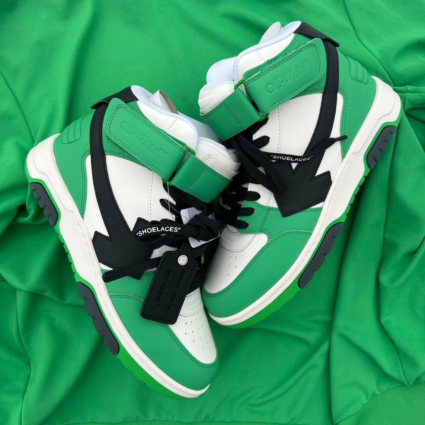 Pantofi Sport Off-White Out Of Office High Verde