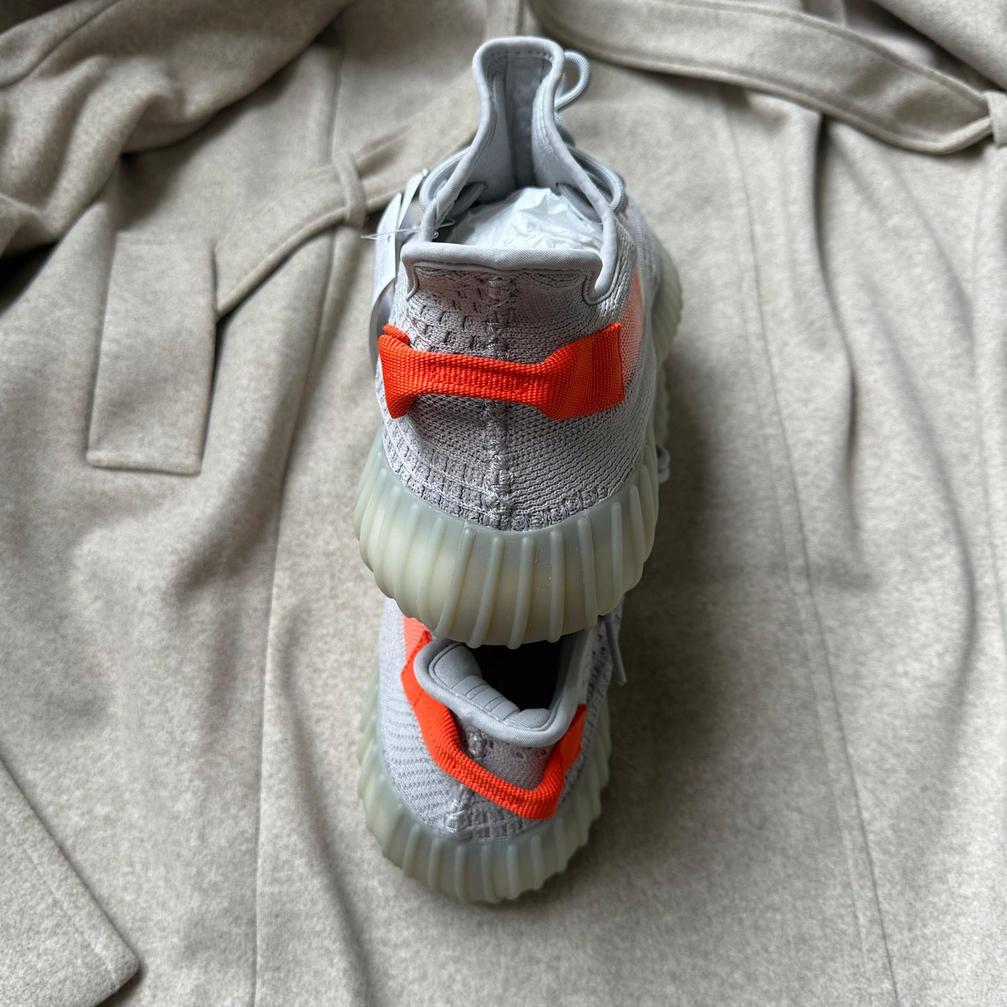 Pantofi Sport Pantof Sport Yeezy Boost 350 V2 Tail Light Gri Orange