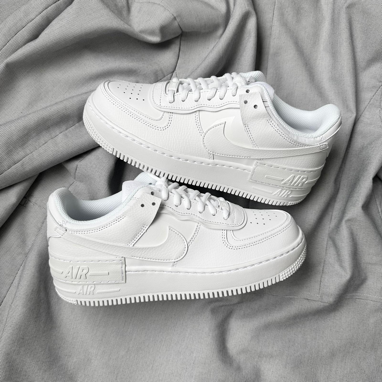 Pantofi Sport Air Force 1 Low Shadow Triple White CI0919-100