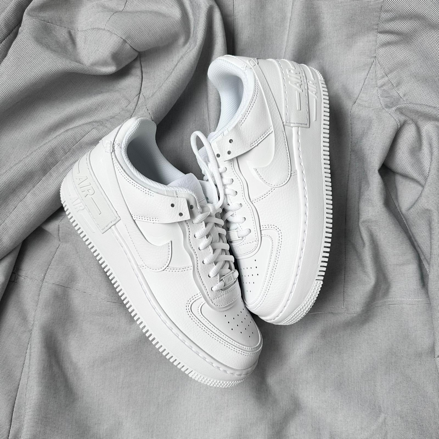 Pantofi Sport Air Force 1 Low Shadow Triple White CI0919-100