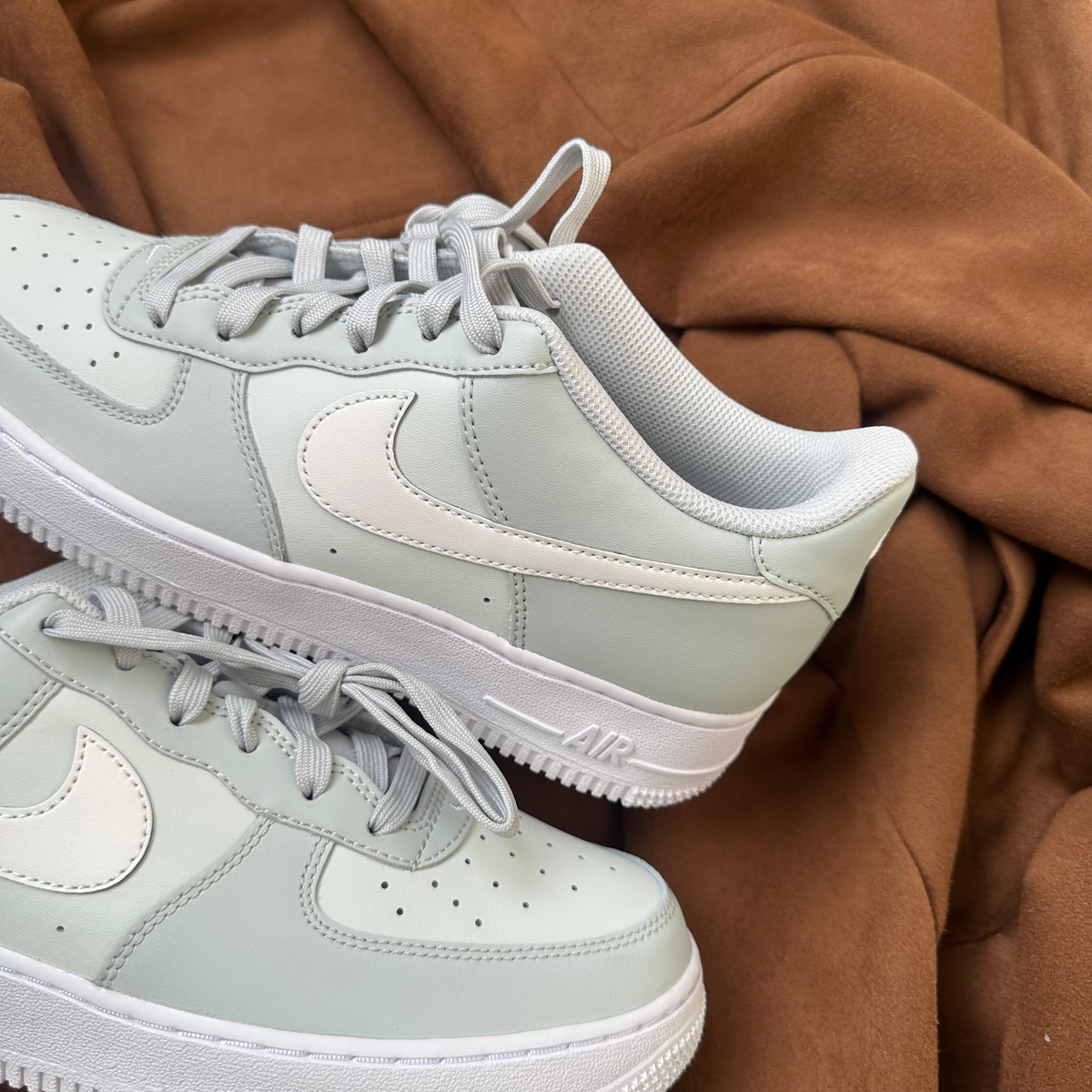 Pantofi Sport Air Force 1 Low Sail Green-Verde Crem CT5948-007