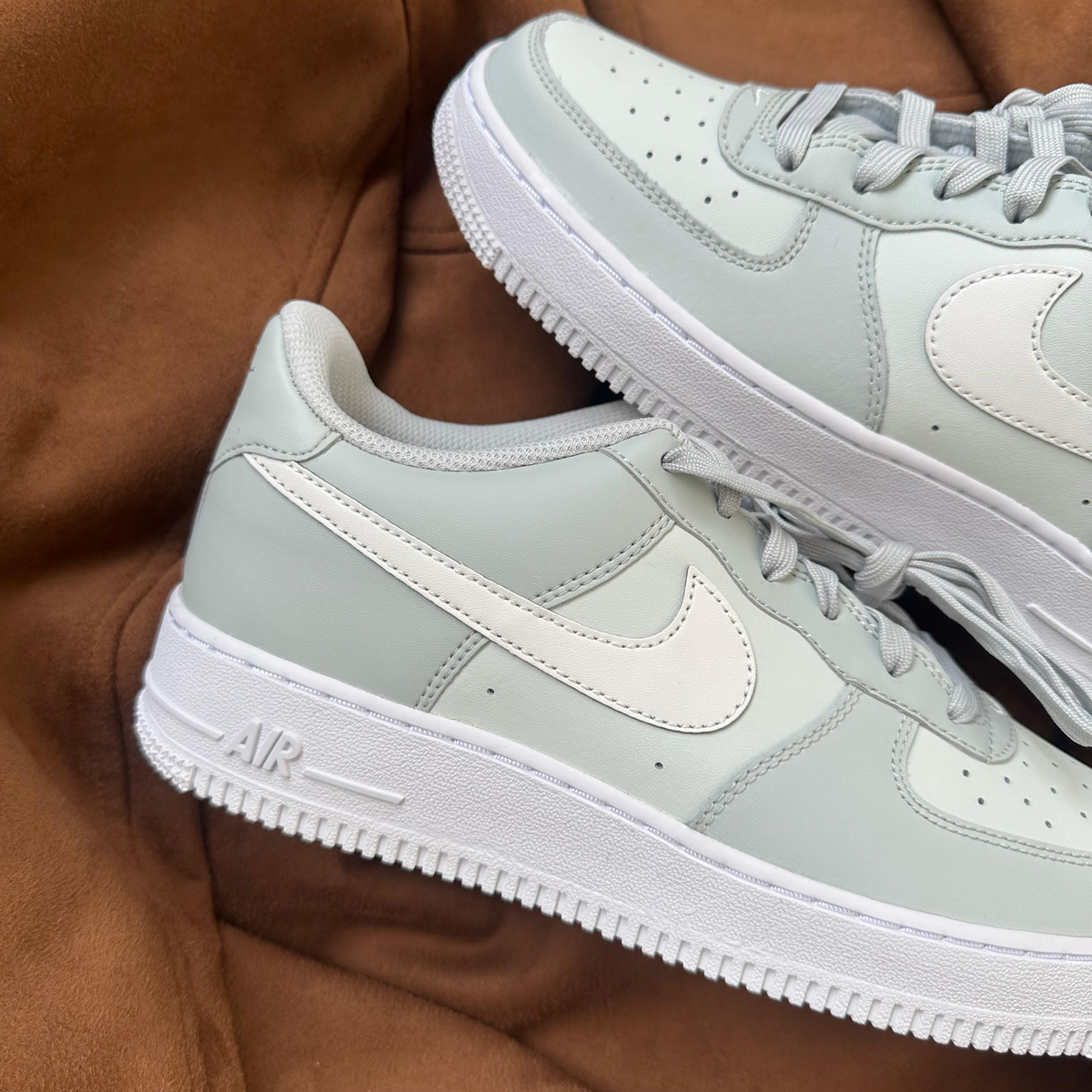 Pantofi Sport Air Force 1 Low Sail Green-Verde Crem CT5948-007