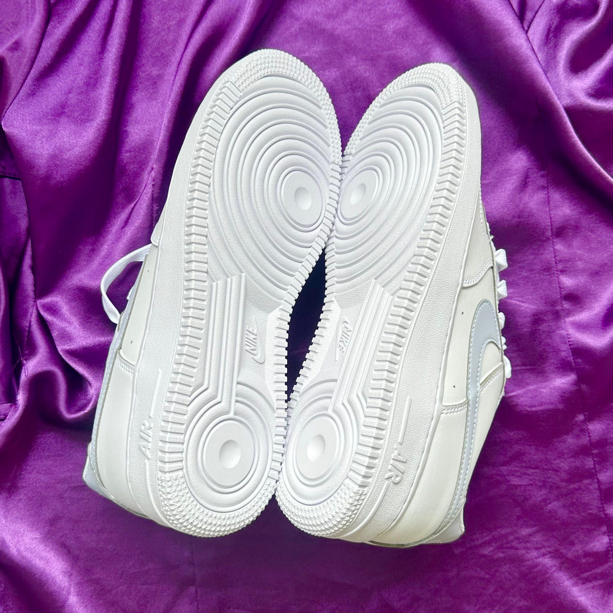 Pantofi Sport Air Force 1 Low White Ghost Lila-Mov CT3839-112