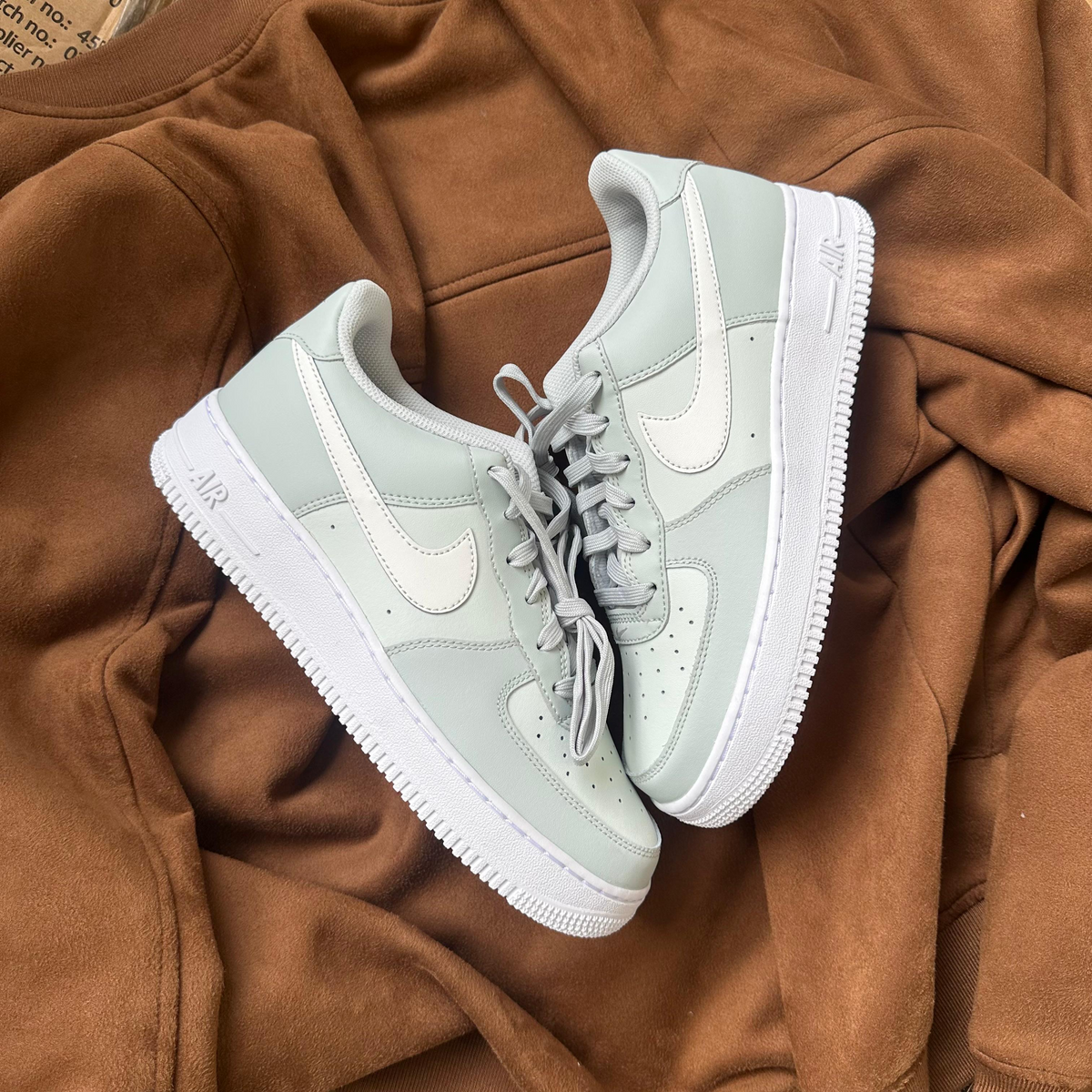 Pantofi Sport Air Force 1 Low Sail Green-Verde Crem CT5948-007