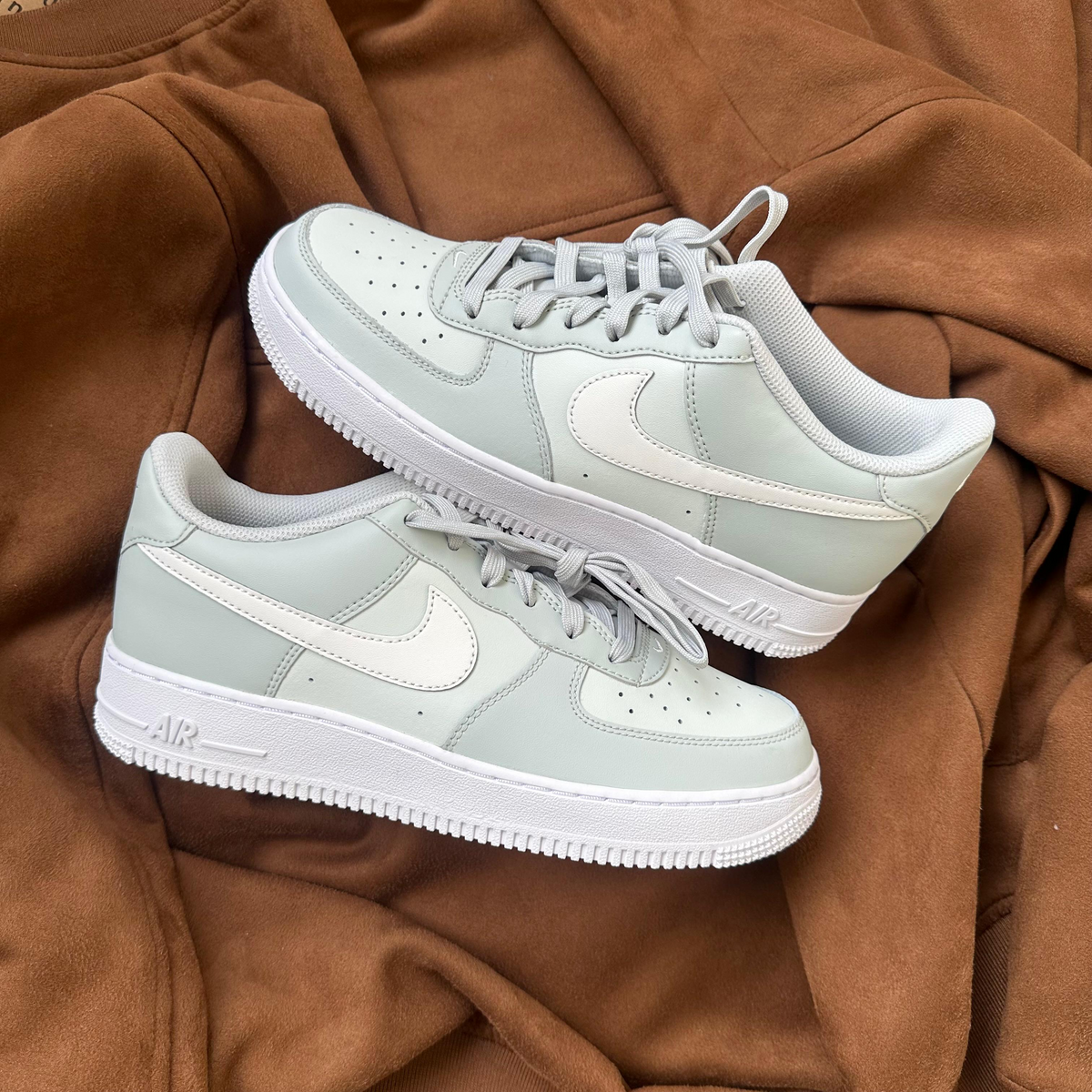 Pantofi Sport Air Force 1 Low Sail Green-Verde Crem CT5948-007