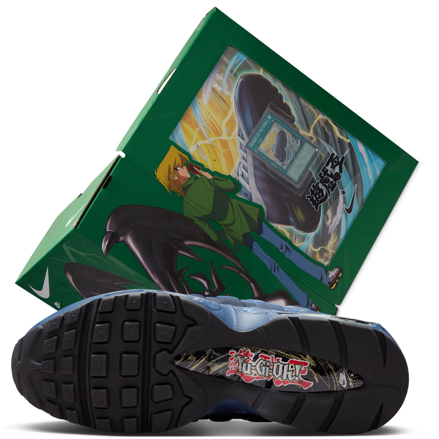 Pantofi Sport Nike Air Max Naruto Muscle 95 Yu-Gi-Oh! Joey with Promo Card II7404-400