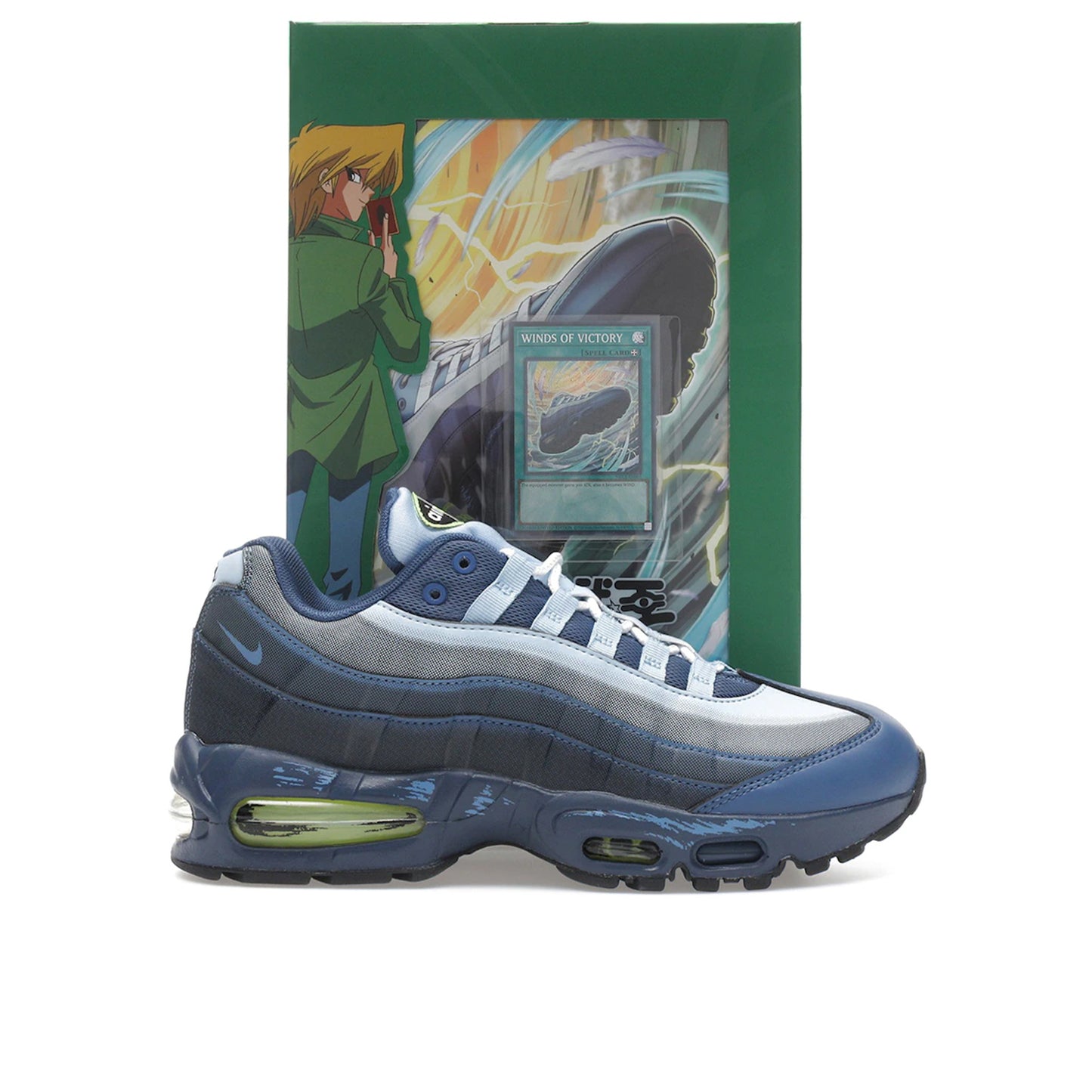Pantofi Sport Nike Air Max Naruto Muscle 95 Yu-Gi-Oh! Joey with Promo Card II7404-400