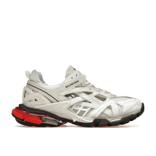 Pantofi Sport Balenciaga Track Beige Red Black-Crem Rosu