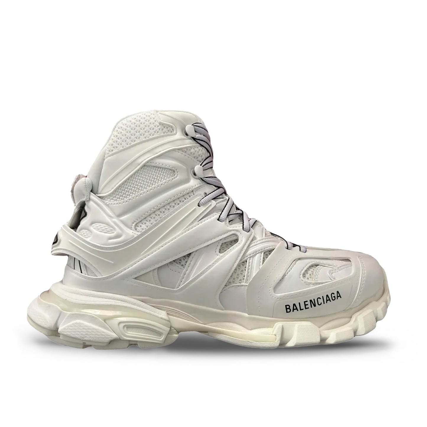 Pantofi Sport Balenciaga Track Hike Crem White