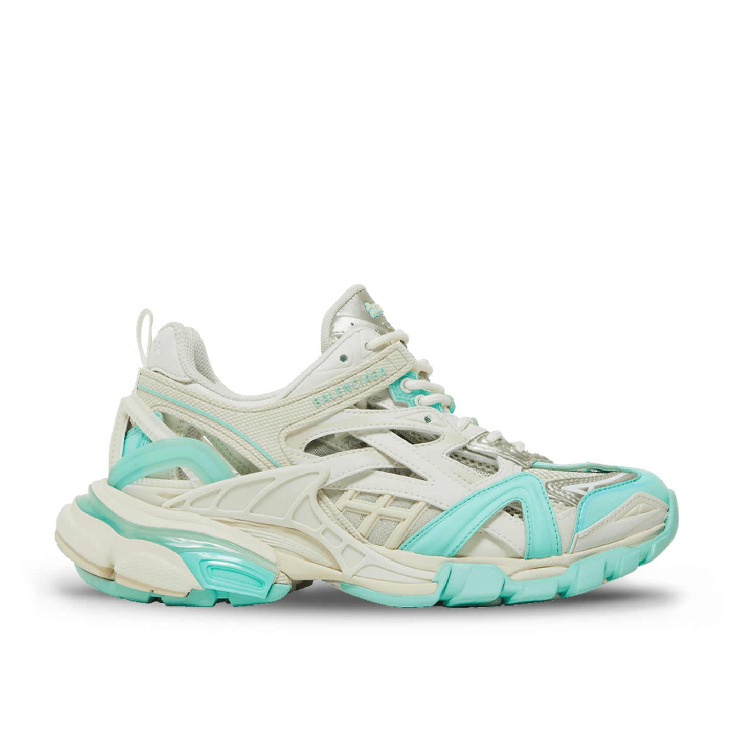 Pantofi Sport Balenciaga Track Mint Beige - Crem-Menta