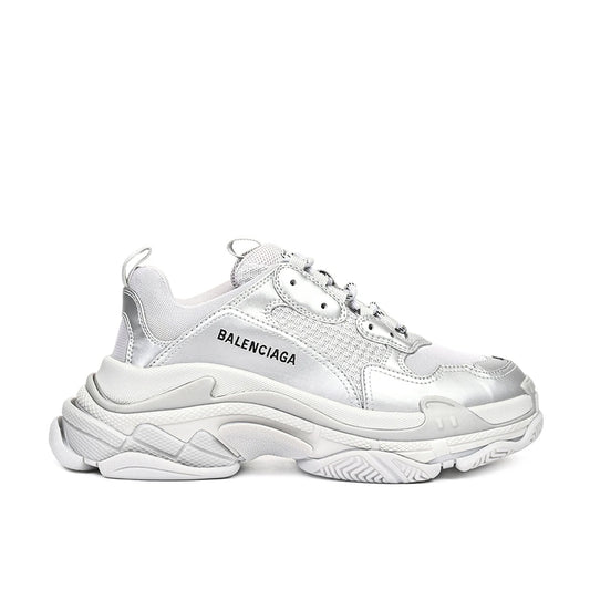 Pantofi Sport Balenciaga Triple S Silver -Argintiu